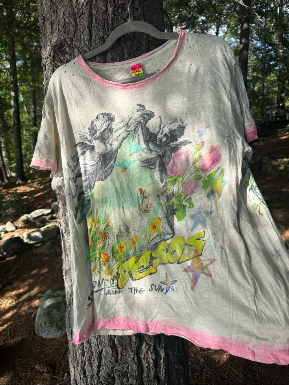 Magnolia Pearl Like The Sun Besos Tee NWT